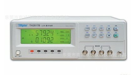 【同惠數字LCR電橋TH2817B 數字電橋 頻率100KHZ】價格,廠家,圖片,電橋,東莞市南城欣悅儀器儀表經營部-